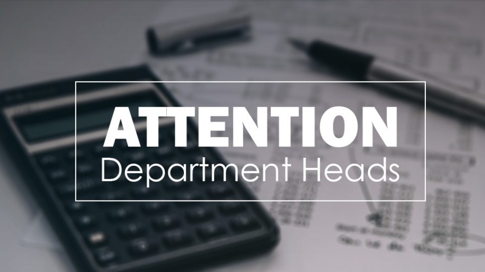 Department Budgets Auburn Seventhday Adventist Church